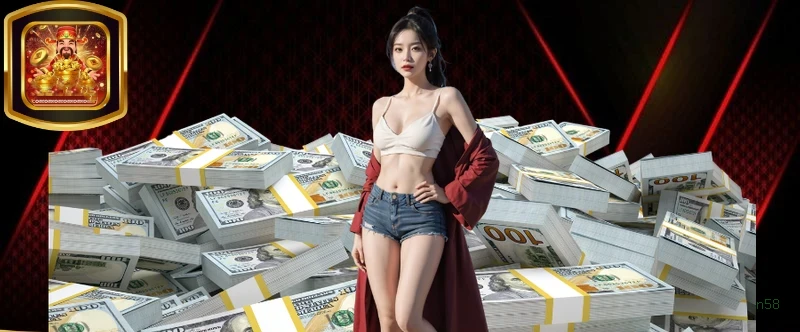 Imagem promocional do cassino online da n58 mostrando jogos ao vivo